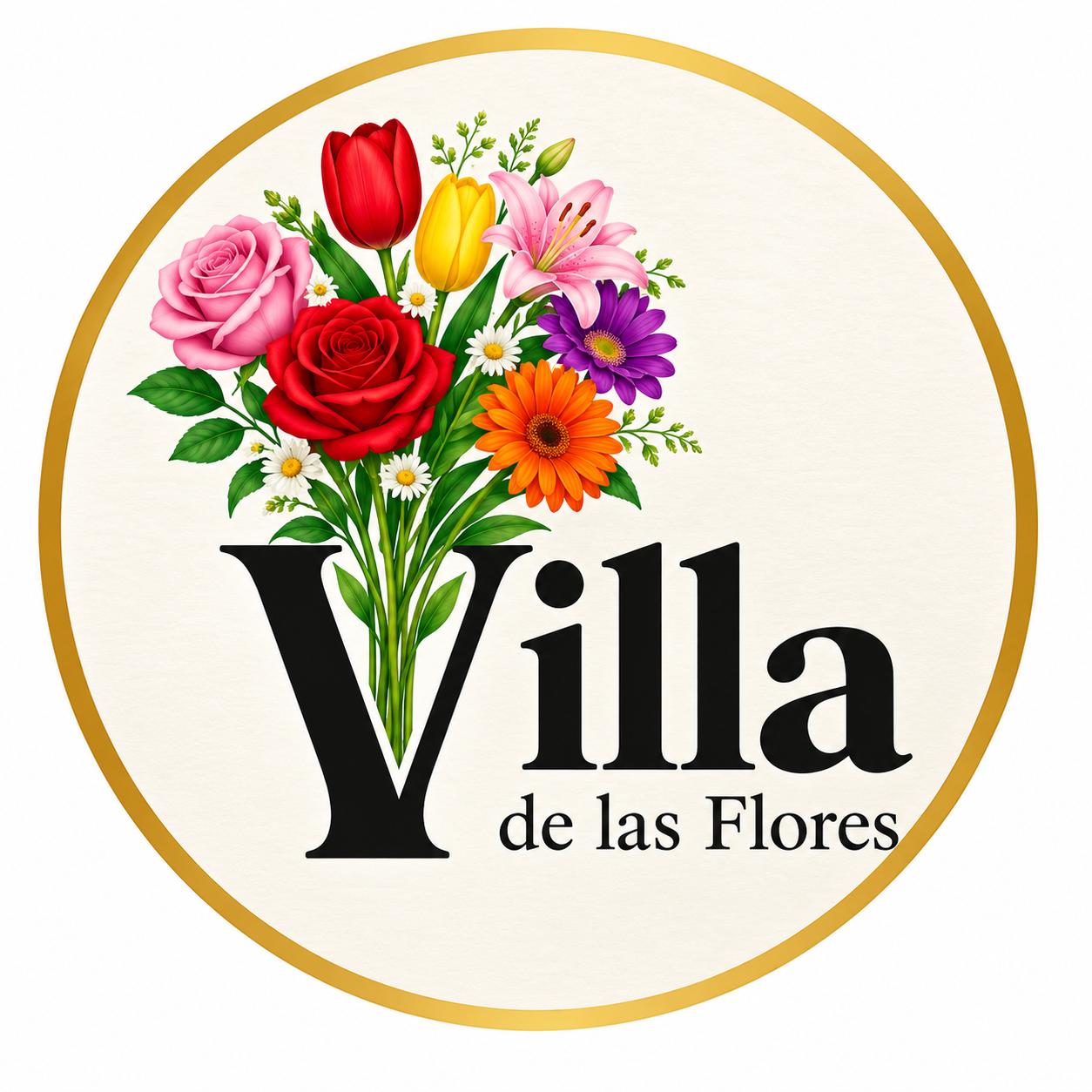 Villa de las Flores Logo